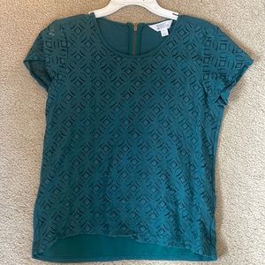 Turquoise Business Casual Top by Market & Spruce M